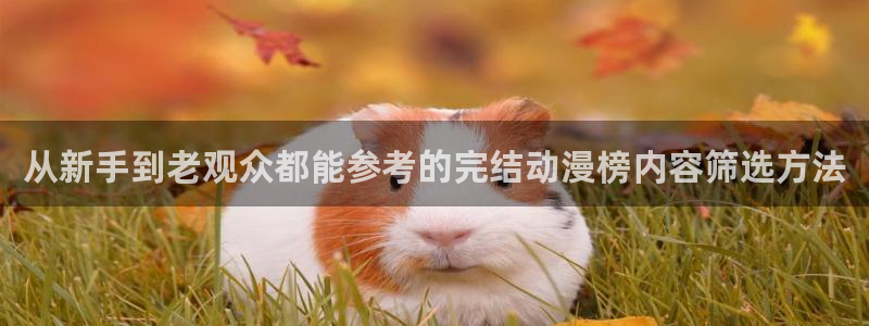 汗汗漫画阅读目录：从新手到老观众都能参考的完结动漫榜内容筛选方法配图